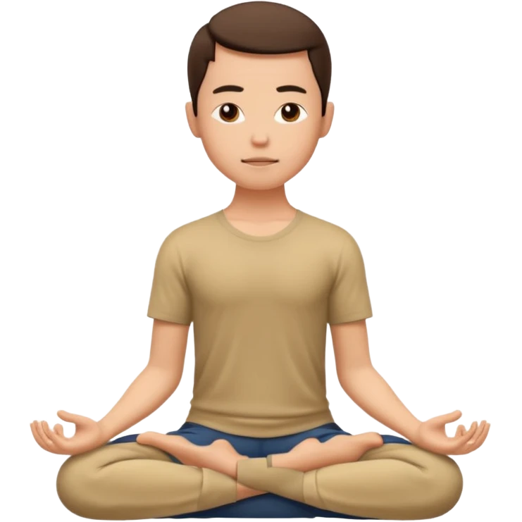 meditation emoji