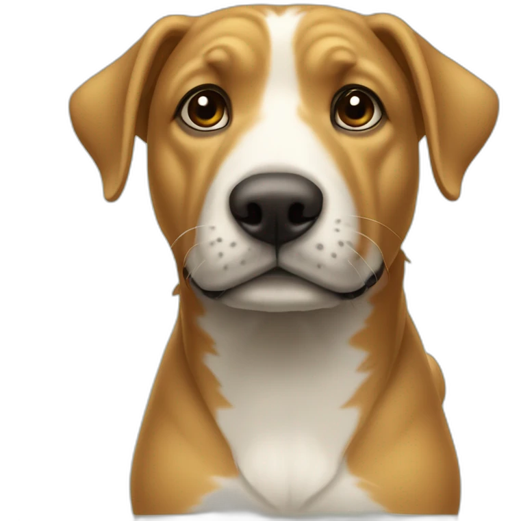 Chien sur tortue emoji