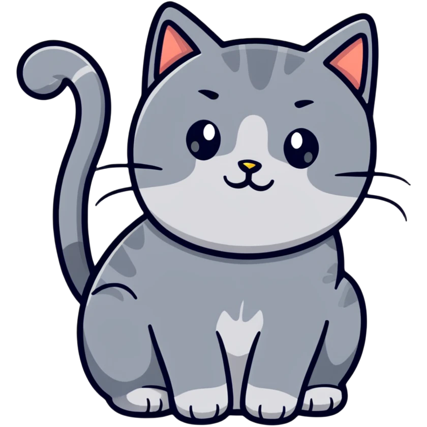 Sad cat emoji