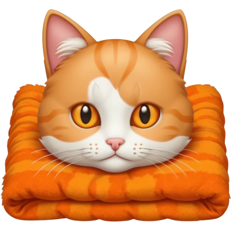 kozybayby cat  blanket emoji
