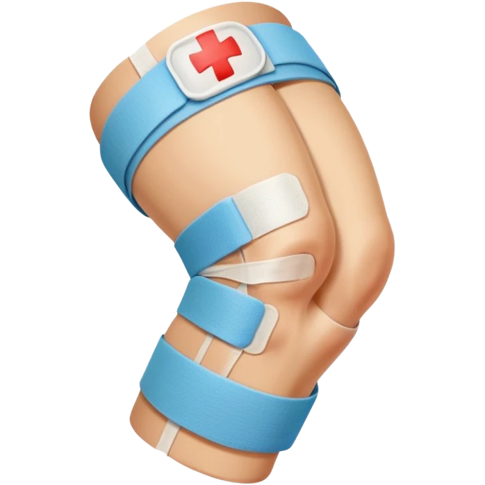injured knee  emoji