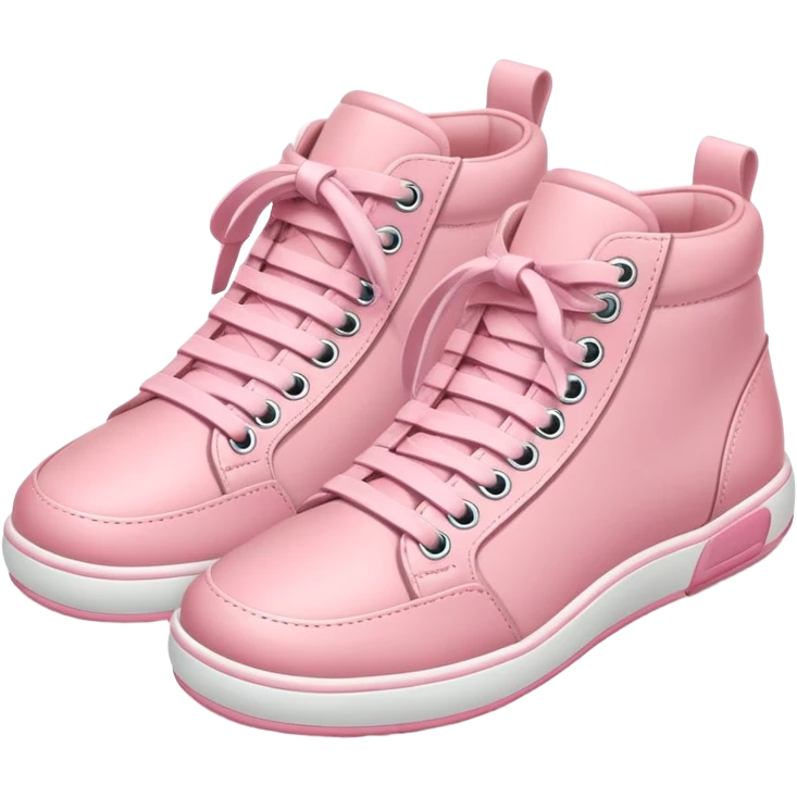babypink sneakers emoji