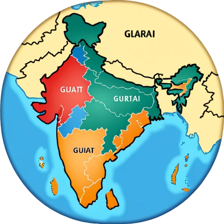 Gujarat map emoji