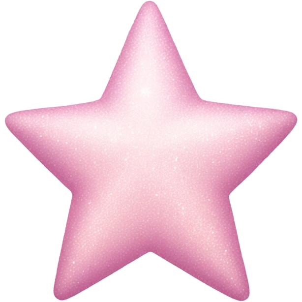 pale pink star sparkle emoji