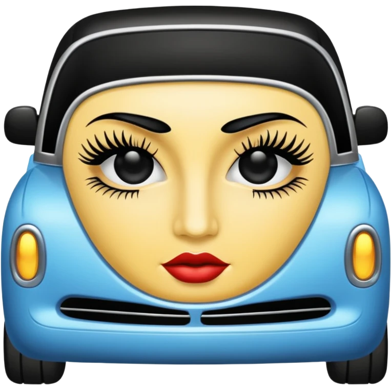 Limo with those eye lashes that you sometimes see emoji