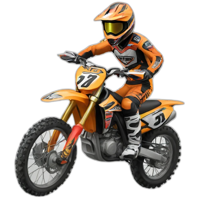 moto cross emoji