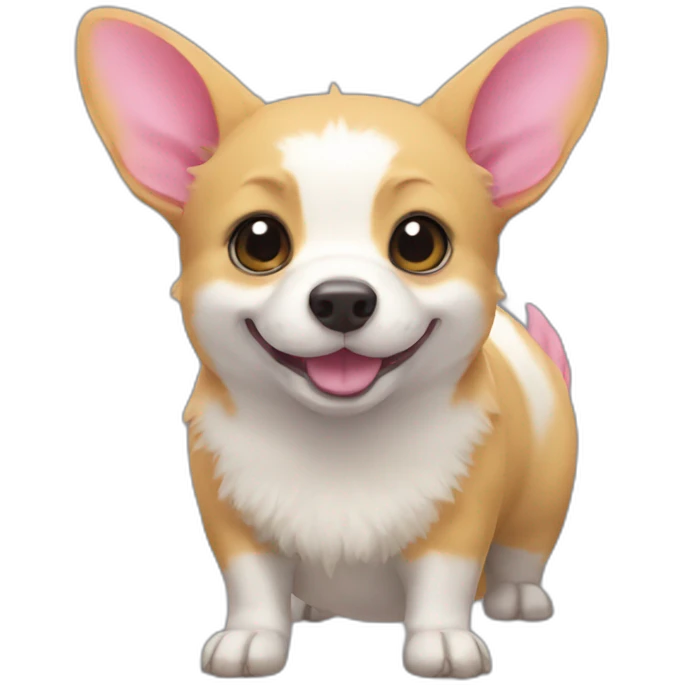 corgi axolotl hybrid emoji