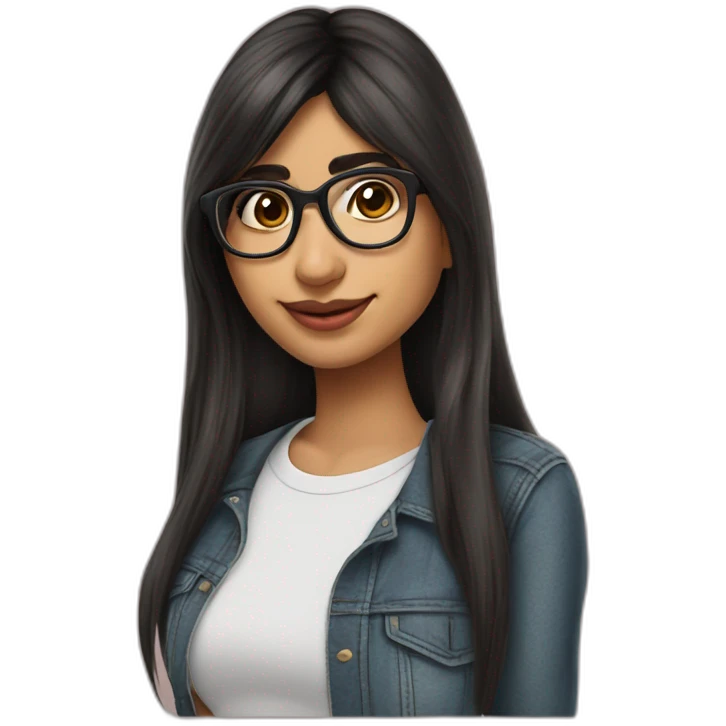 Mia Khalifa girl sein emoji