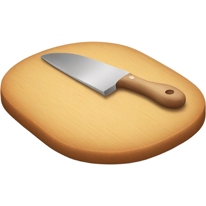 Wooden Cutting Board emoji