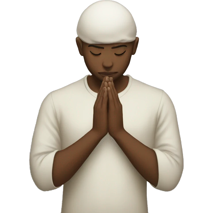 a person praying  emoji