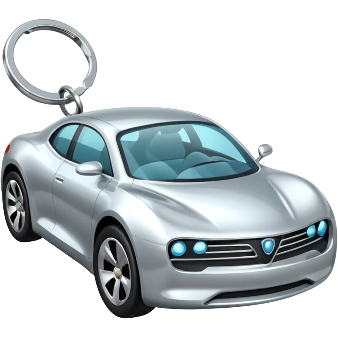 futuristic car access auto key emoji