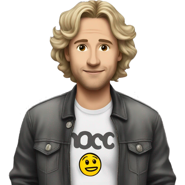 Ruslan CMH in his merch Singer and blogger  emoji