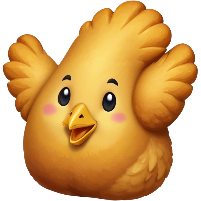 Chicken nugget emoji