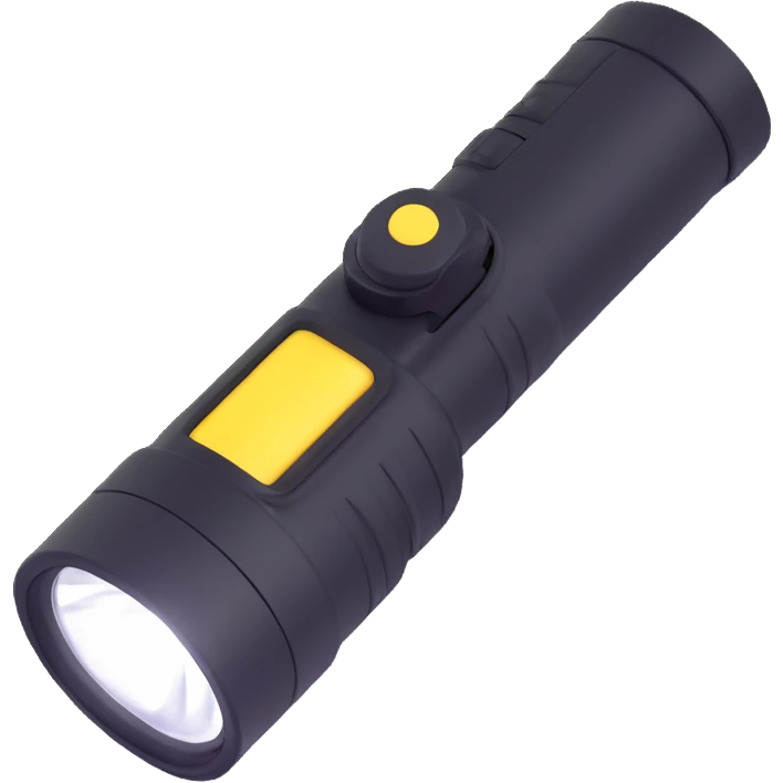 hiking flashlight emoji