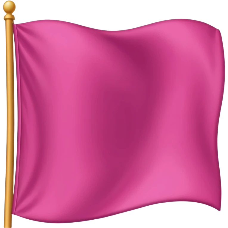 Pink flag emoji