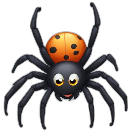 Cute spider emoji