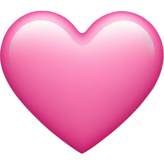 Pink Heart emoji