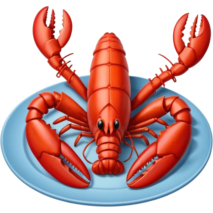 🍽️🦞🦞 emoji