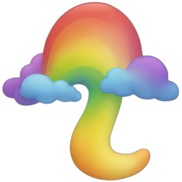 rainbow emoji