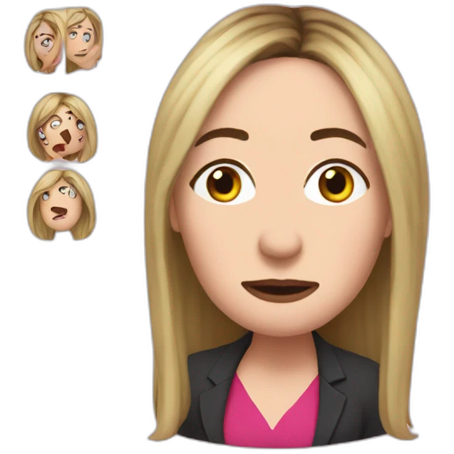Too heavy Victoria Coren emoji