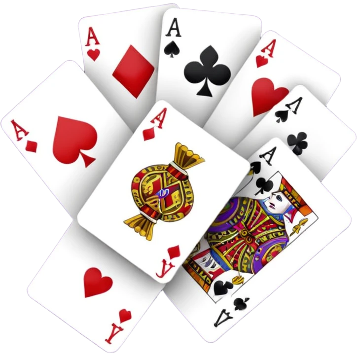 Cards with a tier emoji