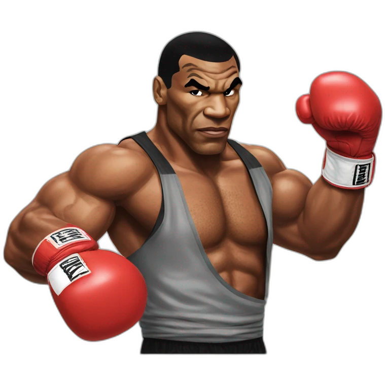 Mike Tyson punch out emoji
