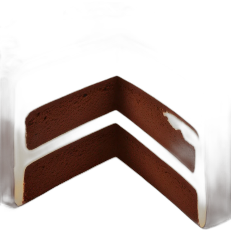 Cake-chocolate emoji