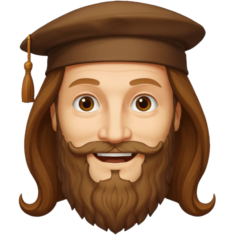 leonardo da vinci emoji
