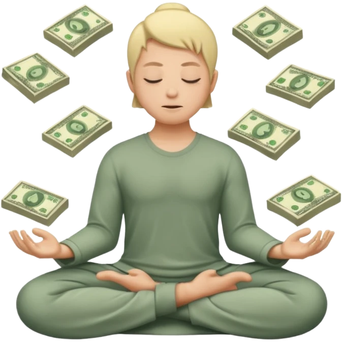 медитация на деньги
 emoji