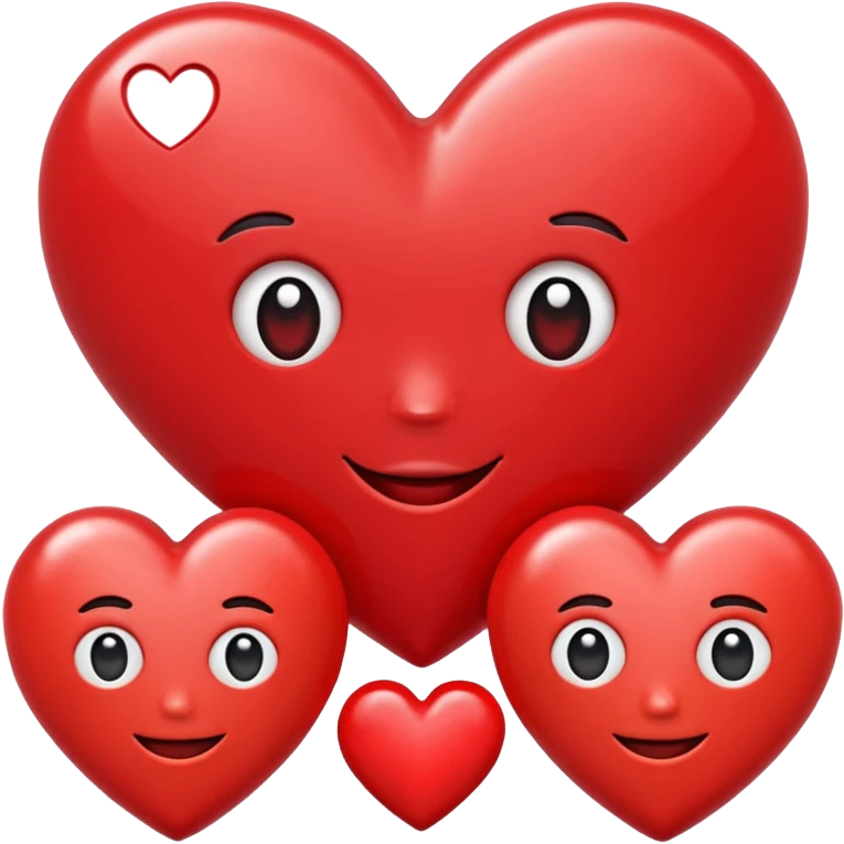 Susunkan aku emoji menjadi sebuah gambar love emoji