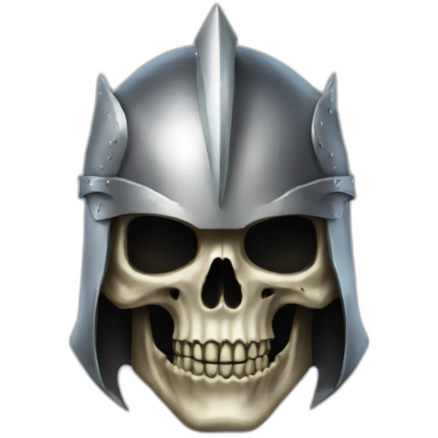 Knight skull alien emoji