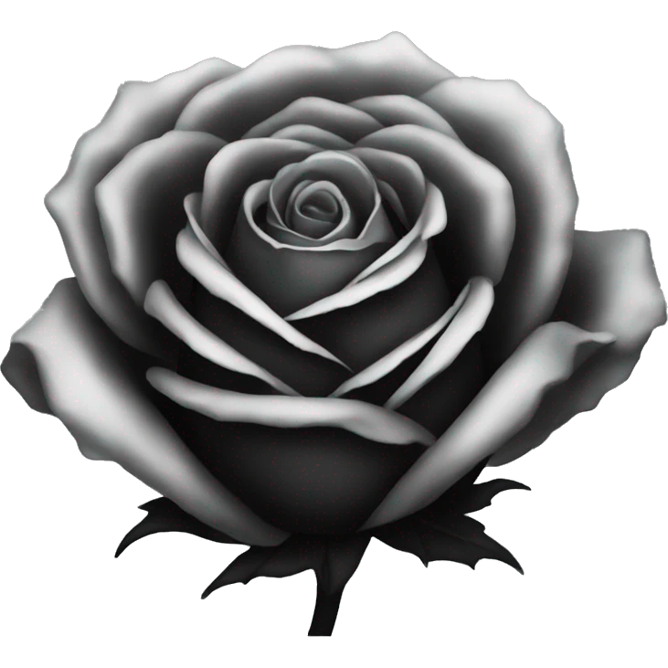 black rose emoji