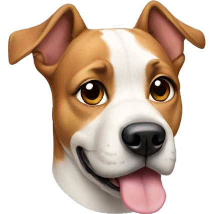 Dog wearing earings  emoji