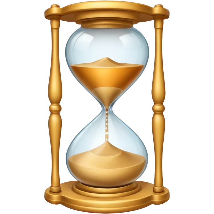 sand clocks emoji