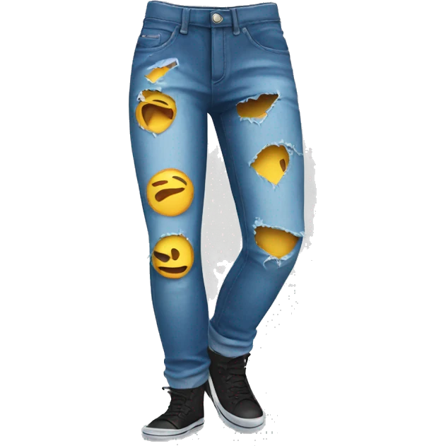 Ripped Jeans  emoji