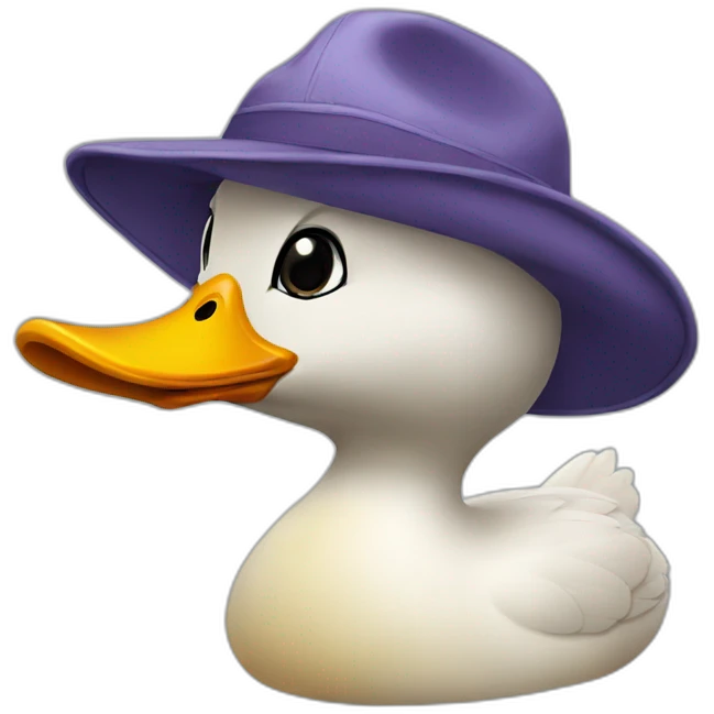 suna cap duck emoji