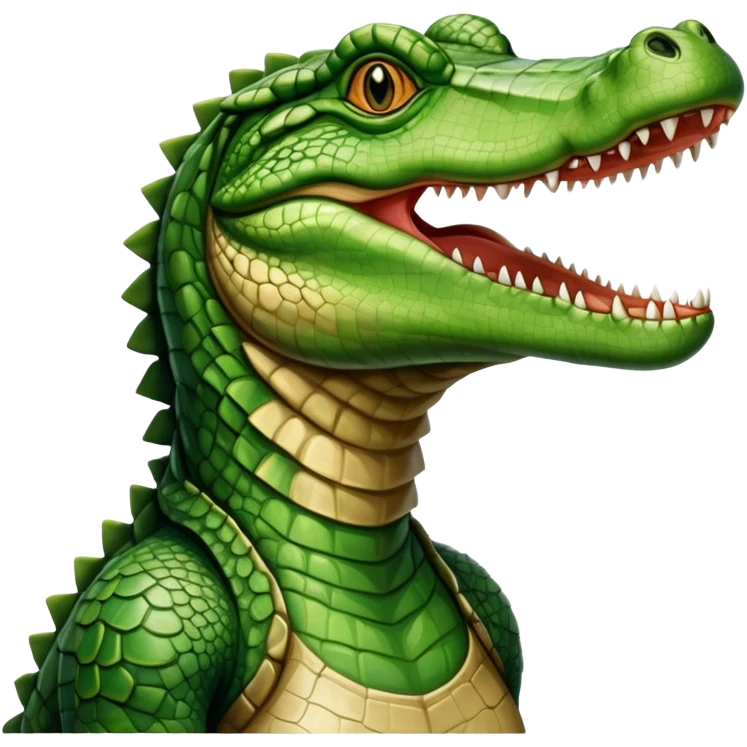 Crocodile women emoji