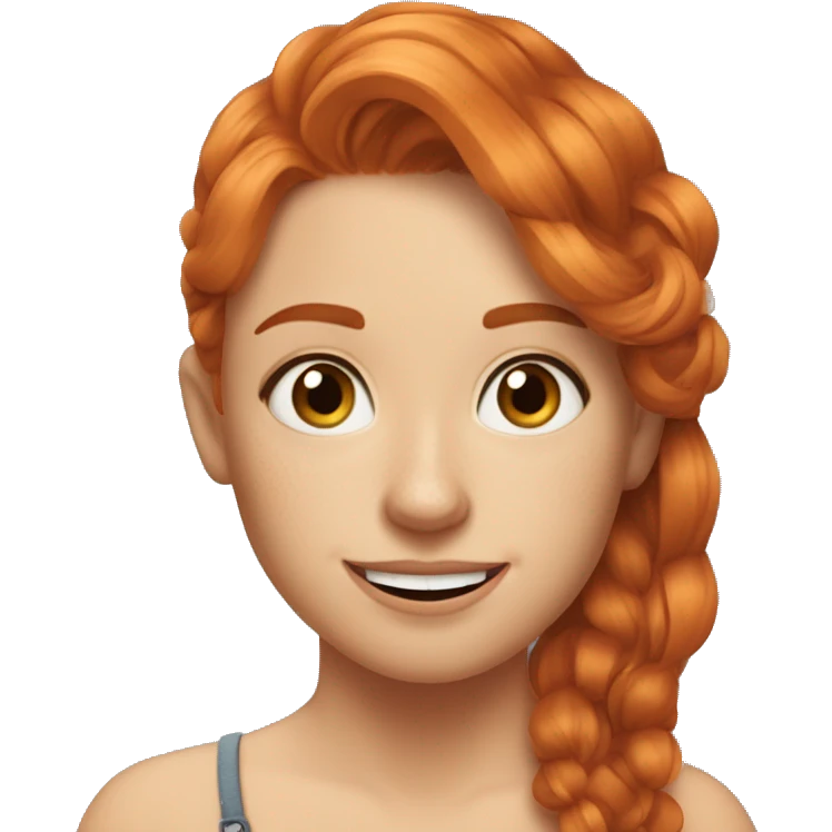 Pilar Sousa Youtuber Tu luz no es lo que haces Ginger hair Girl emoji