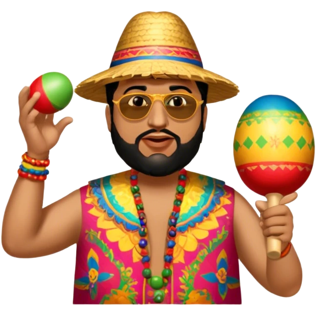 Maraca Player emoji