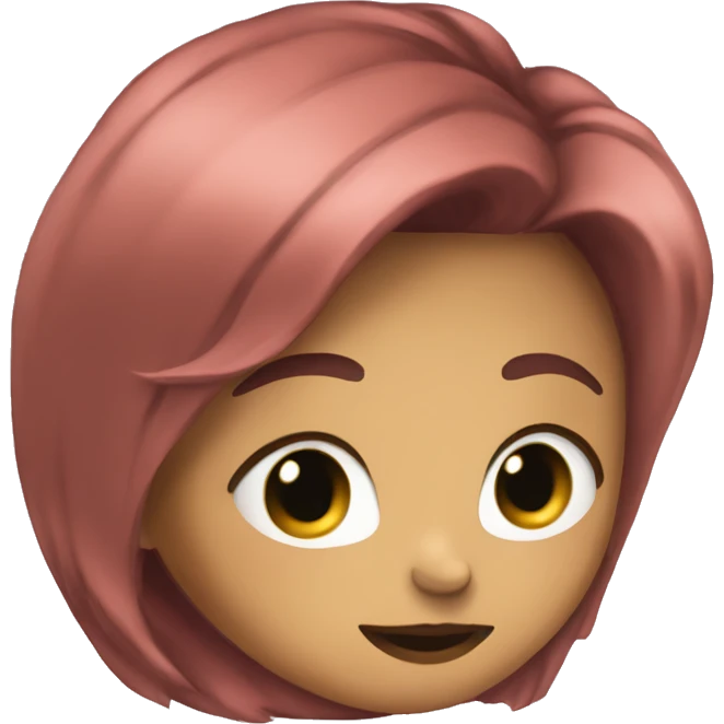 sigma female showing off jawline wit poke ey emoji