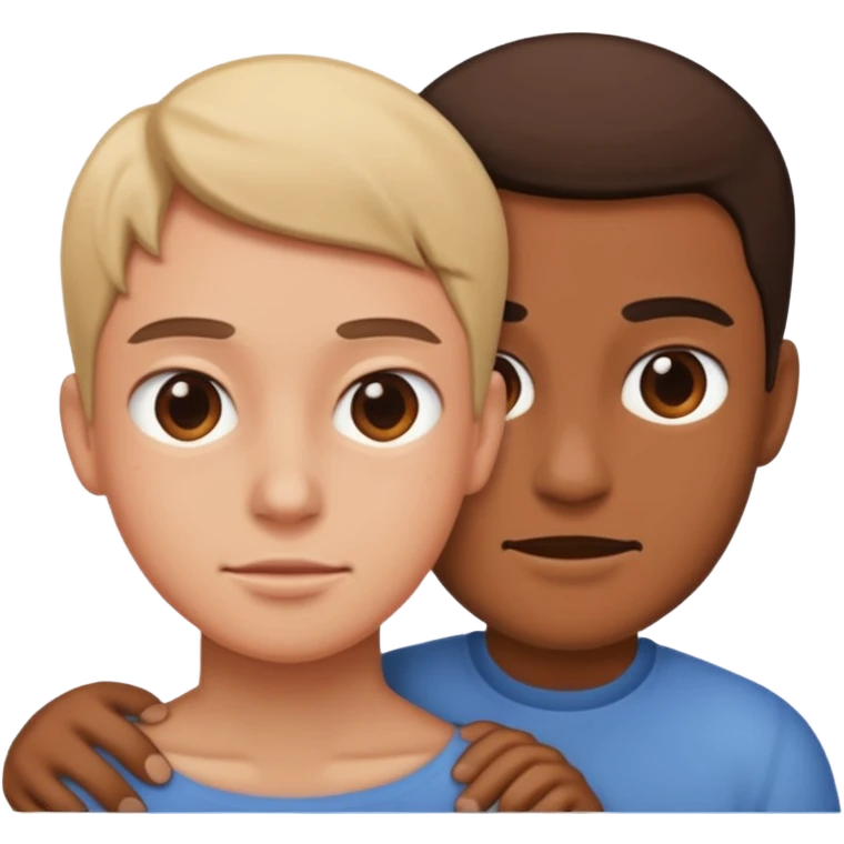 사람을 뒤에서 두 손으로 밀어내는 emoji