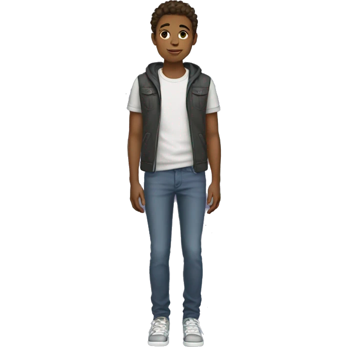 full length teenager emoji