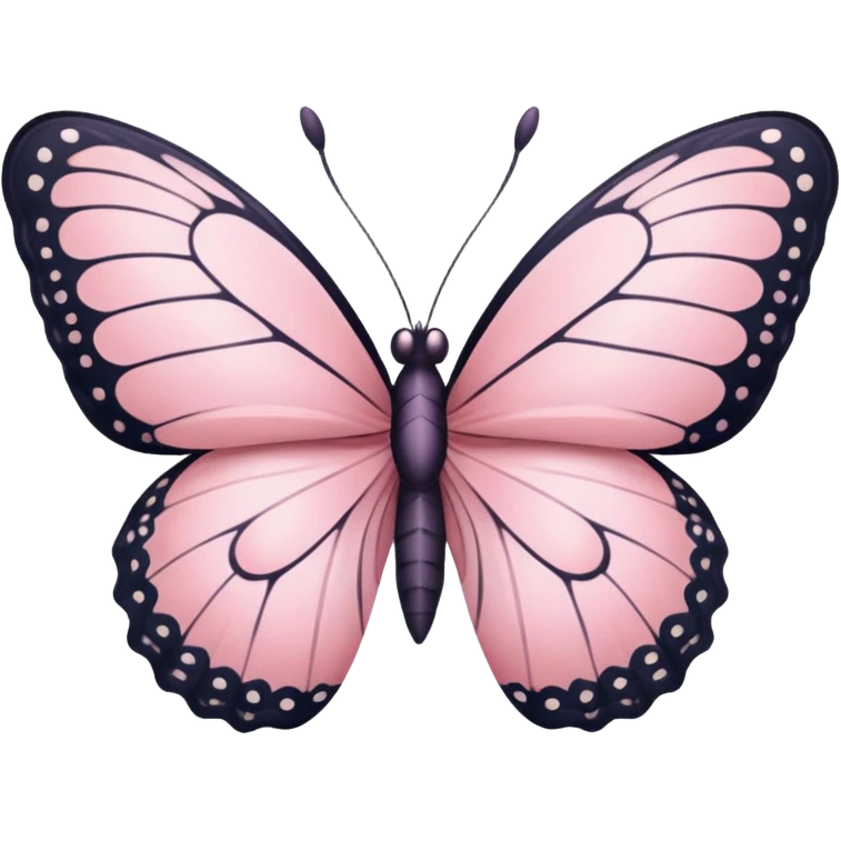 Pastel Pink Butterfly  emoji