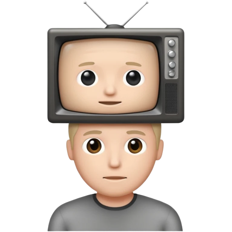 Tv man emoji