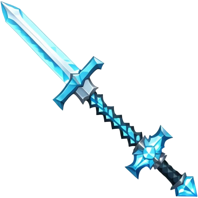 Minecraft sword emoji