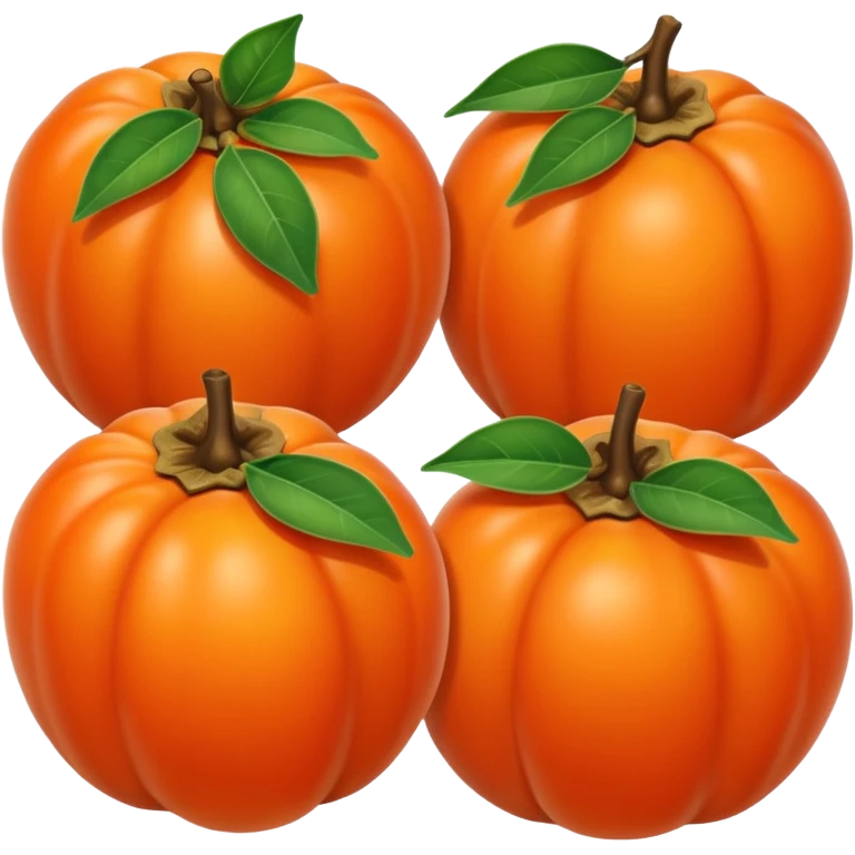 persimmon emoji