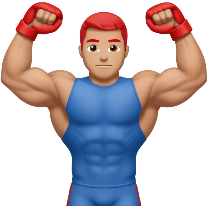 touchdown arms blue (#00A3E0) and red (#F9423A) emoji