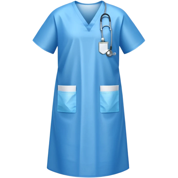 disposable gown emoji