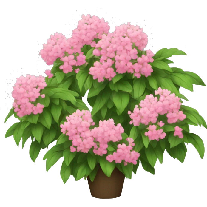 flowering shrubs emoji