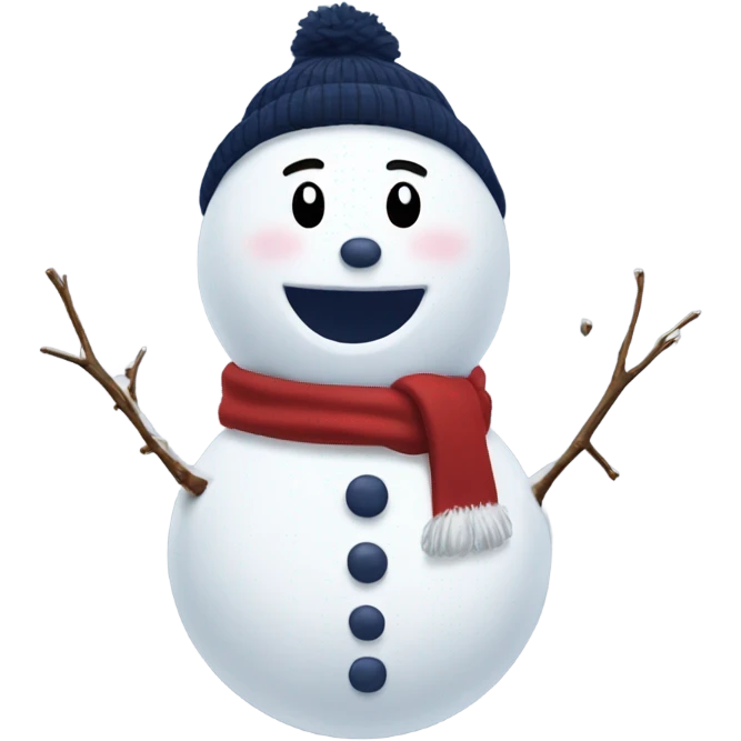 Penn state snowman  emoji